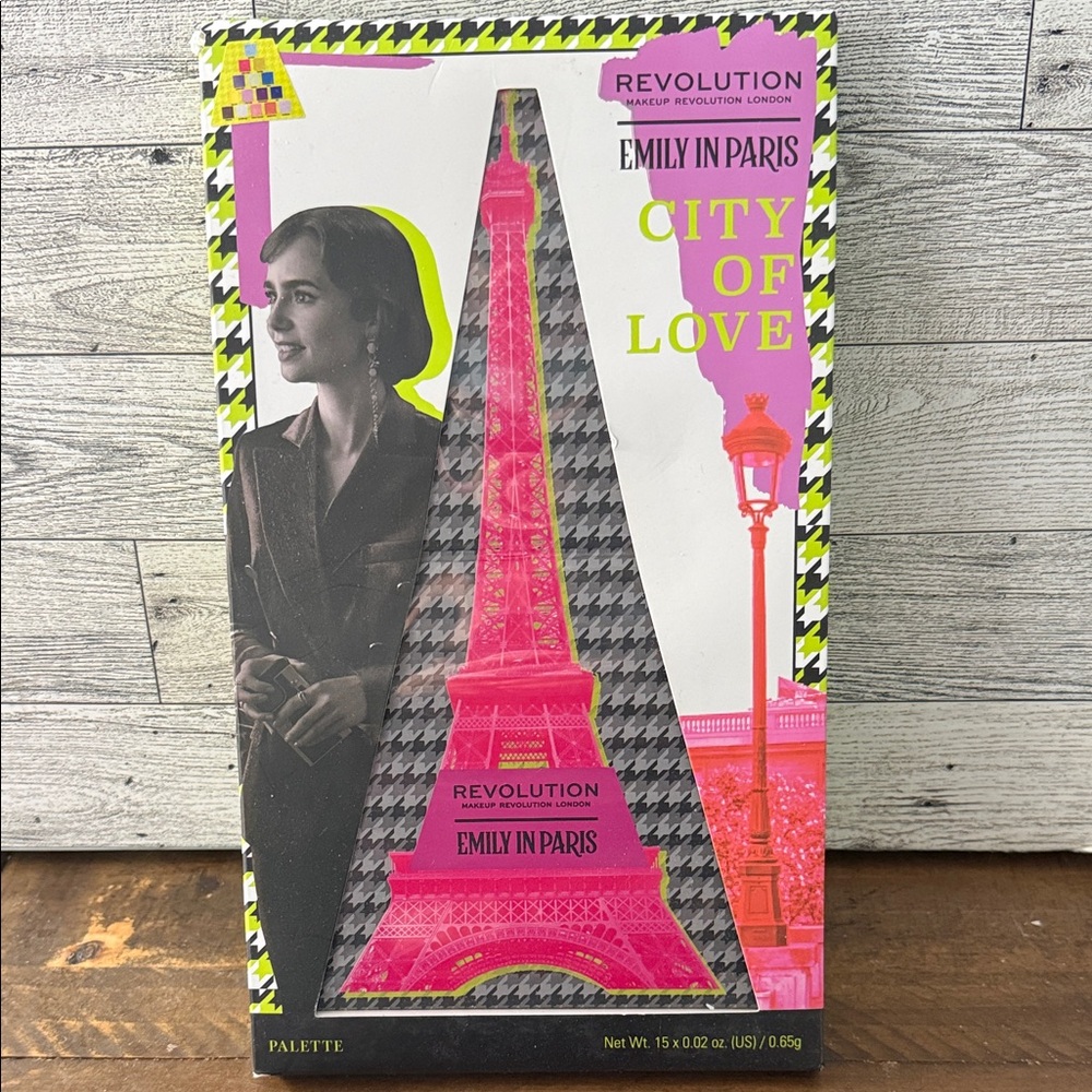 Revolution City of Love Eyeshadow Palette - Pink and Black
